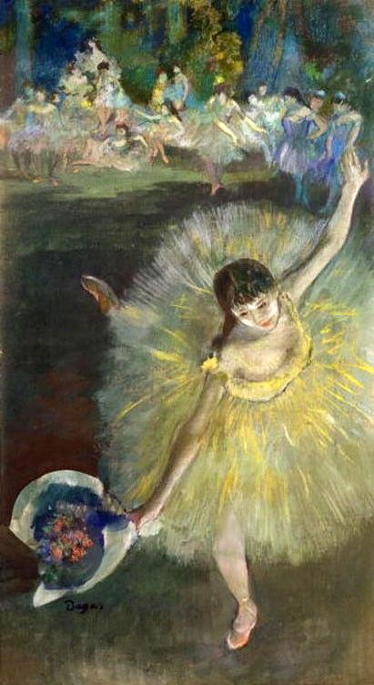 Edgar Degas End of an Arabesque